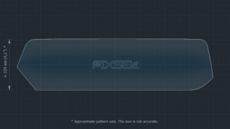 Захисне скло Pixsel на монітор LEXUS UX - 16“ 2018 - 2020