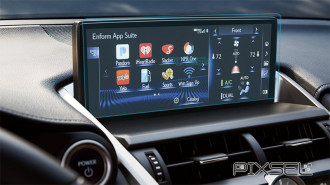 Захисне скло Pixsel на монітор LEXUS NX - 11.3“ 2018 - 2021