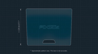 Захисне скло Pixsel для монітора підлокітника LEXUS LX - 8“ 2021 -