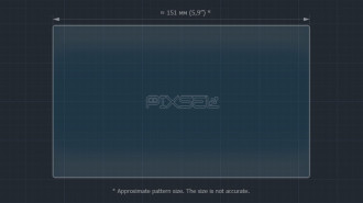 Захисне скло Pixsel на монітор PEUGEOT 208 - 6.9“ 2015 - 2017