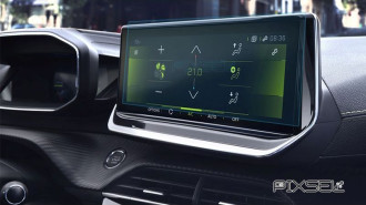 Захисне скло Pixsel на монітор PEUGEOT E-2008 - 11.3“ 2013 -