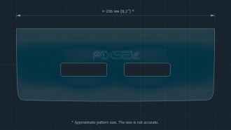 Захисне скло Pixsel на задній клімат PORSCHE CAYENNE - 8.6“ 2023 -