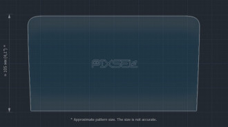 Захисне скло Pixsel на монітор PORSCHE CAYMAN - 8.5“ 2018 -