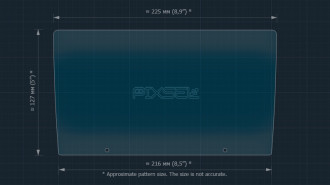 Захисне скло Pixsel на монітор REDPOWER 75182 HI-FI - 9“
