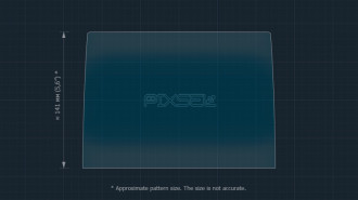 Захисне скло Pixsel на монітор RENAULT ZOE - 9.6“ 2019 -