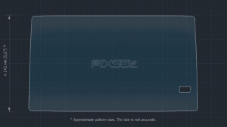 Захисне скло Pixsel на монітор RENAULT ARKANA - 11.3“ 2019 -