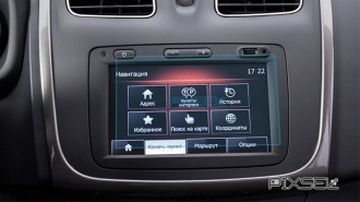 Захисне скло Pixsel на монітор RENAULT LOGAN - 6.9“ 2014 - 2016