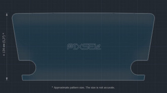 Захисне скло Pixsel на монітор SKODA OCTAVIA - 12.2“ 2017 - 2020