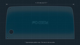 Захисне скло Pixsel на монітор SMARTY TREND HONDA CR-V 2017 - - 11.9“