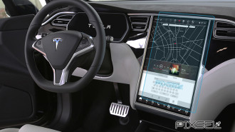 Захисне скло Pixsel на монітор TESLA MODEL S - 16.8“ 2012 - 2015