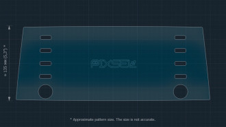 Захисне скло Pixsel на монітор TOYOTA SIENNA - 14.8“ 2020 -