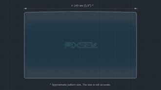 Захисне скло Pixsel на монітор VOLVO V 40 - 6.8“ 2014 -