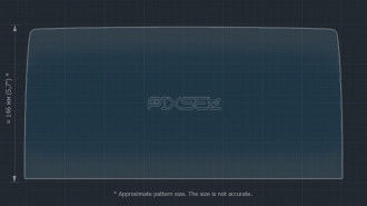 Захисне скло Pixsel на монітор VOLKSWAGEN ID. BUZZ - 13.3“ 2022 -