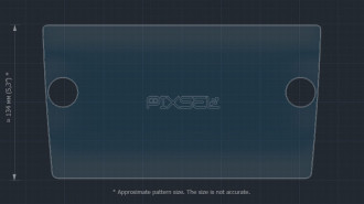 Захисне скло Pixsel на монітор VOLKSWAGEN TOURAN - 10.9“ 2017 -