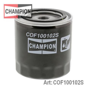 Фільтр масляний Champion COF100102S