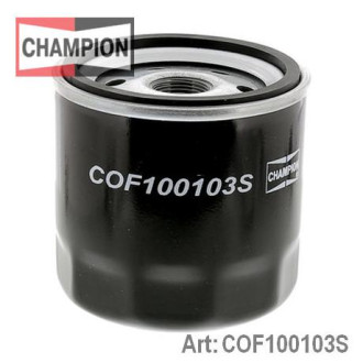 Фільтр масляний Champion COF100103S