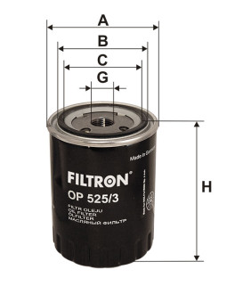 Фільтр масляний Filtron OP5253