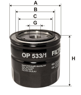 Фільтр масляний Filtron OP5331