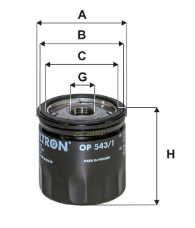 Фільтр масляний Filtron OP5431