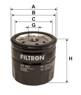 Фільтр масляний Filtron OP543