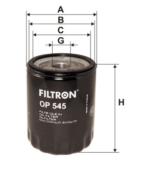 Фільтр масляний Filtron OP545