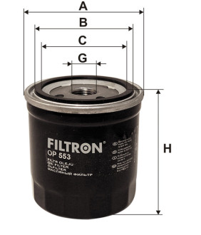 Фільтр масляний Filtron OP553