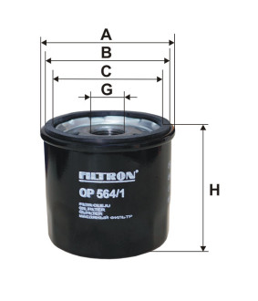 Фільтр масляний Filtron OP5641