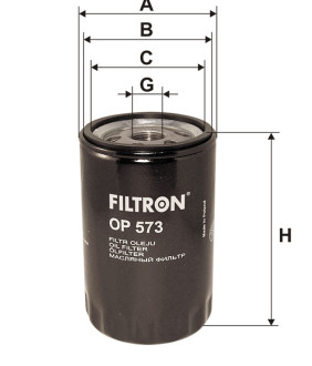 Фільтр масляний Filtron OP573