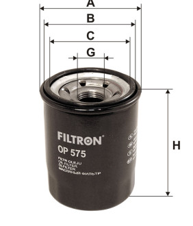 Фільтр масляний Filtron OP575