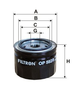 Фільтр масляний Filtron OP5928