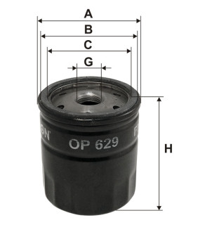 Фільтр масляний Filtron OP629