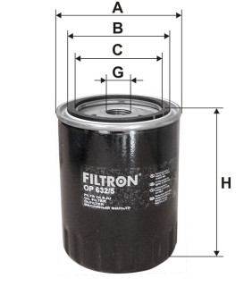 Фільтр масляний Filtron OP6325