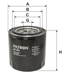 Фільтр масляний Filtron OP658