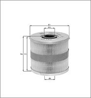 Фільтр масляний Mahle/Knecht OX122D