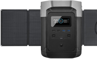 Зарядна станція, комплект EcoFlow DELTA + 2*110W Solar Panel BundleD2SP110W