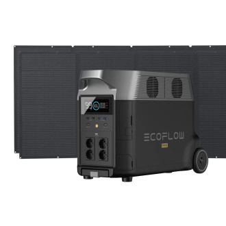 Зарядна станція, комплект EcoFlow DELTA Pro + 2*400W Solar Panel BundleDP2SP400W
