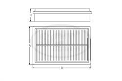 Фільтр повітряний SCT SB2147