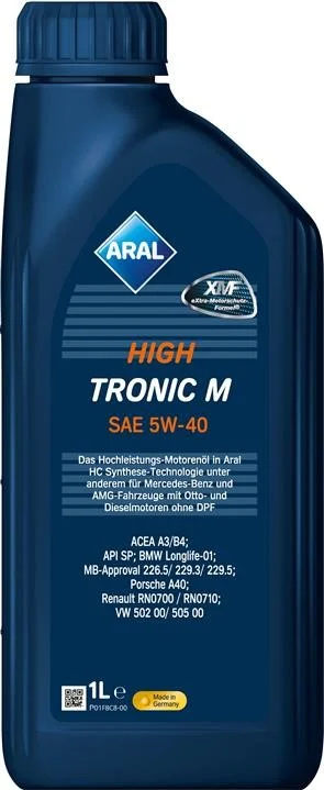 Олива моторна ARAL 5W-40 High Tronic M SAE 1L