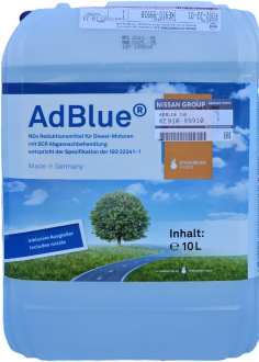 Рідина для очищення вихлопних газів AdBlue