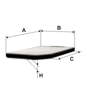 Фільтр салона Filtron K1022