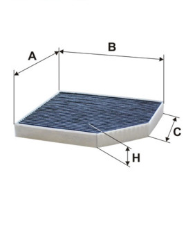 Фільтр салона Filtron K1278A