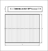 Фільтр салона Mahle/Knecht LA477