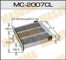 Фільтр салона Masuma MC2007CL