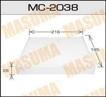 Фільтр салона Masuma MC2038