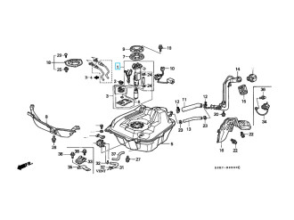 Фільтр паливний HONDA/ACURA