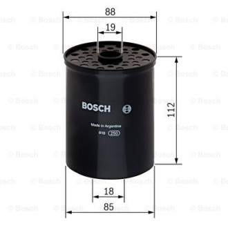 Фільтр паливний Bosch