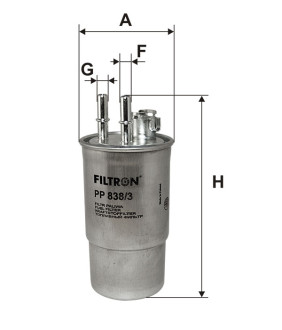 Фільтр паливний Filtron