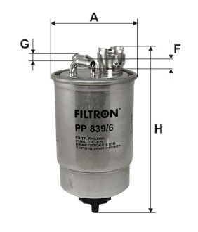 Фільтр паливний Filtron