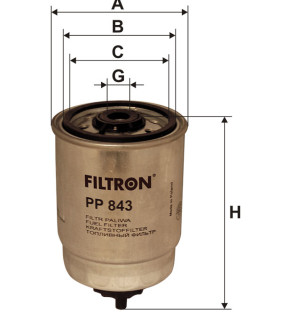 Фільтр паливний Filtron