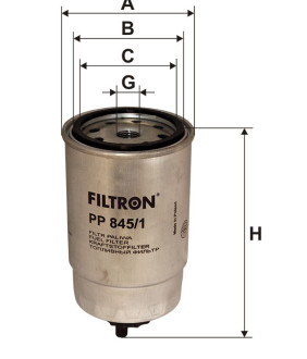 Фільтр паливний Filtron